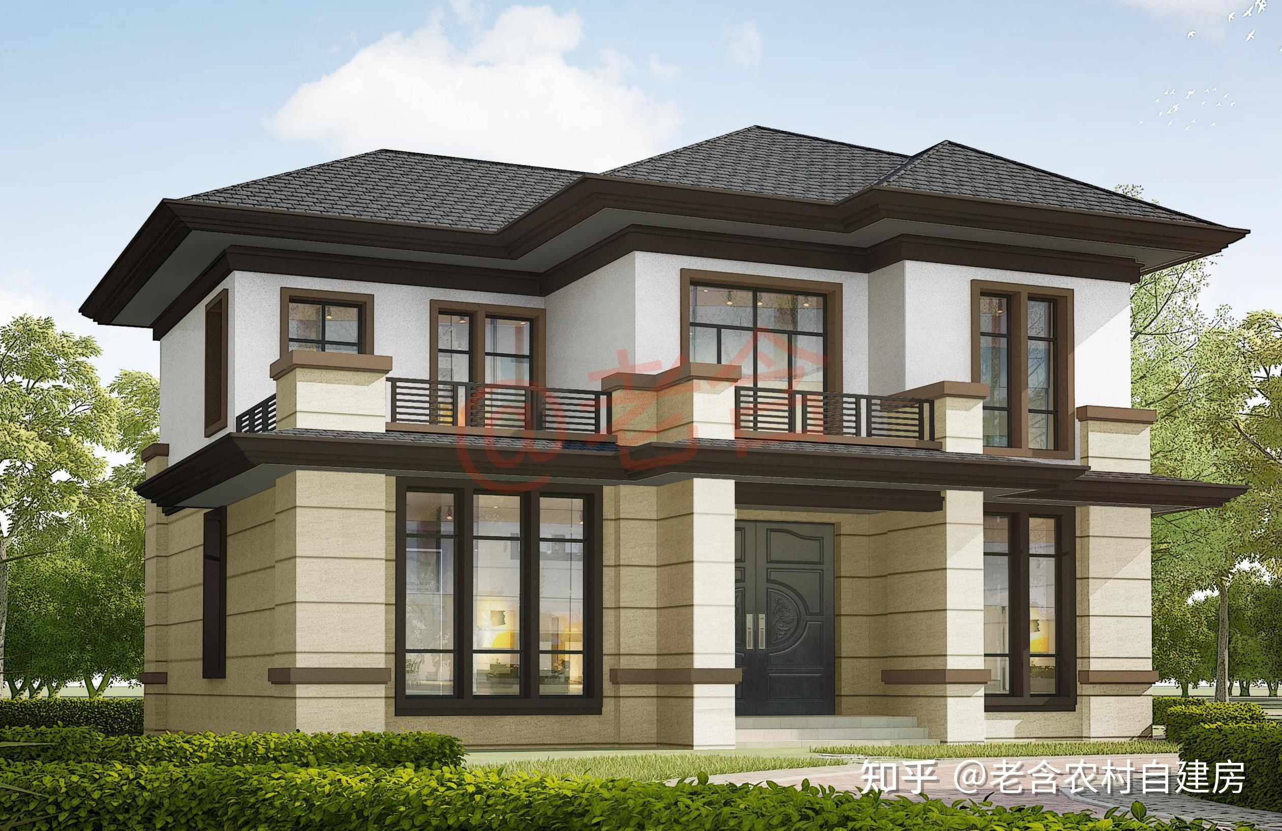 精选5套农村别墅设计图老少都会喜欢的款式造价才20万