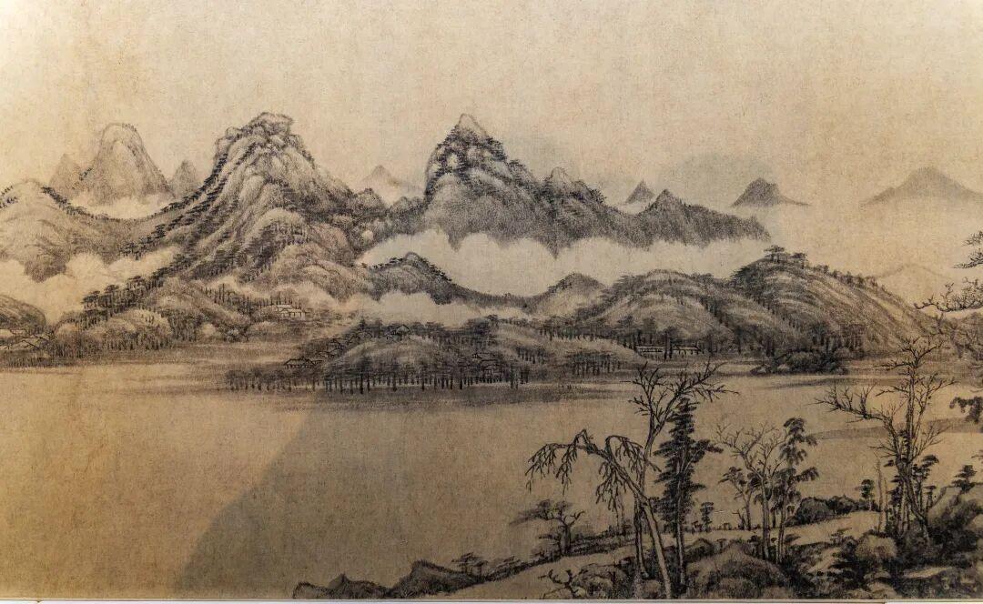 国博新晋“排队王”：元四家黄公望传世最早画作《溪山雨意图》高清赏析