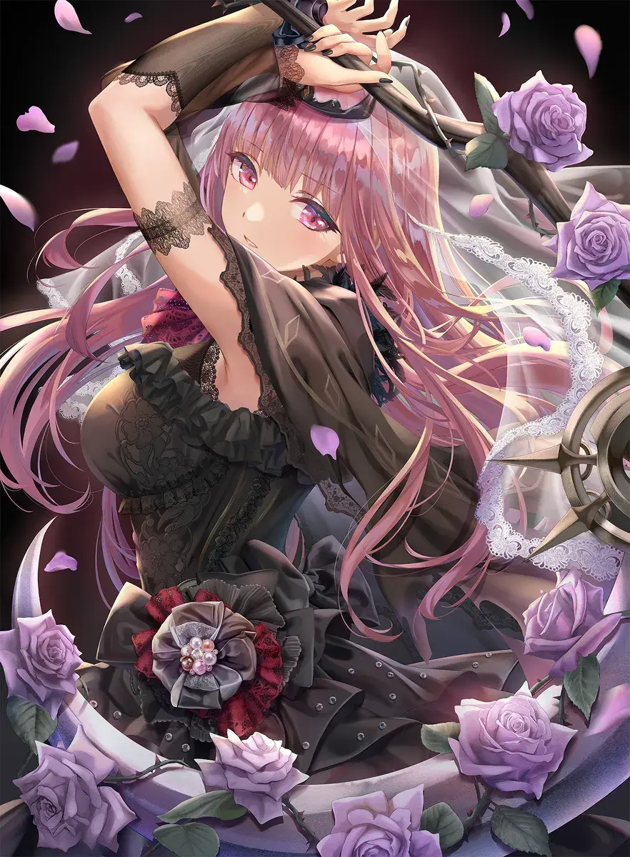 作品欣赏吞了色卡日本插画师torino笔下的二次元少女