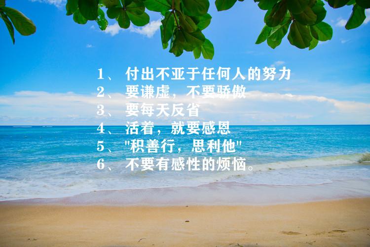 六项精进稻盛和夫告诉你6个为人处世哲学让你离成功更近