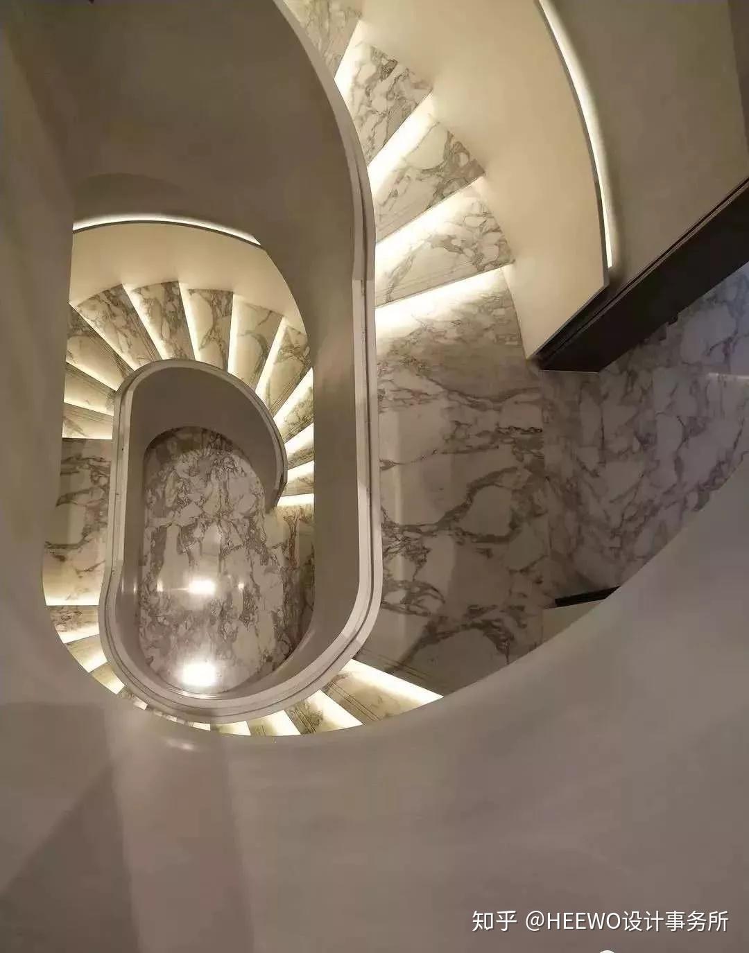 天然大理石诠释经典豪宅家装—楼梯（踏步）篇 - 知乎