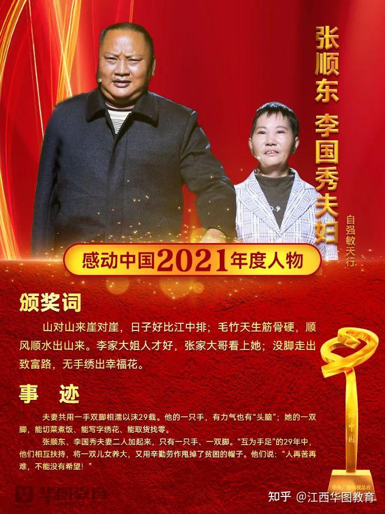 申论素材2021感动中国十大人物揭晓颁奖词事迹