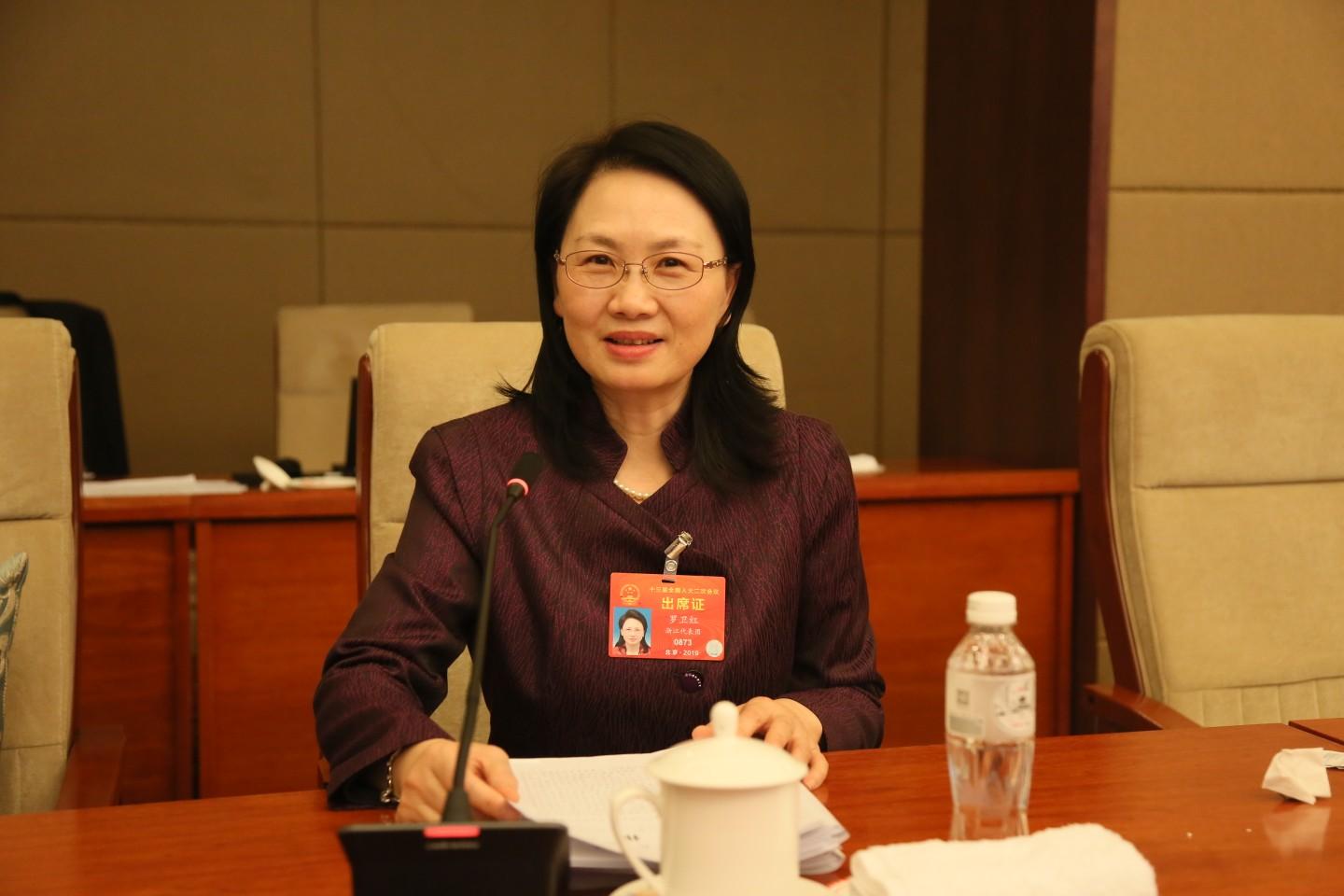 代表最关注罗卫红非常时期的城市治理可利用群防群控技防智控