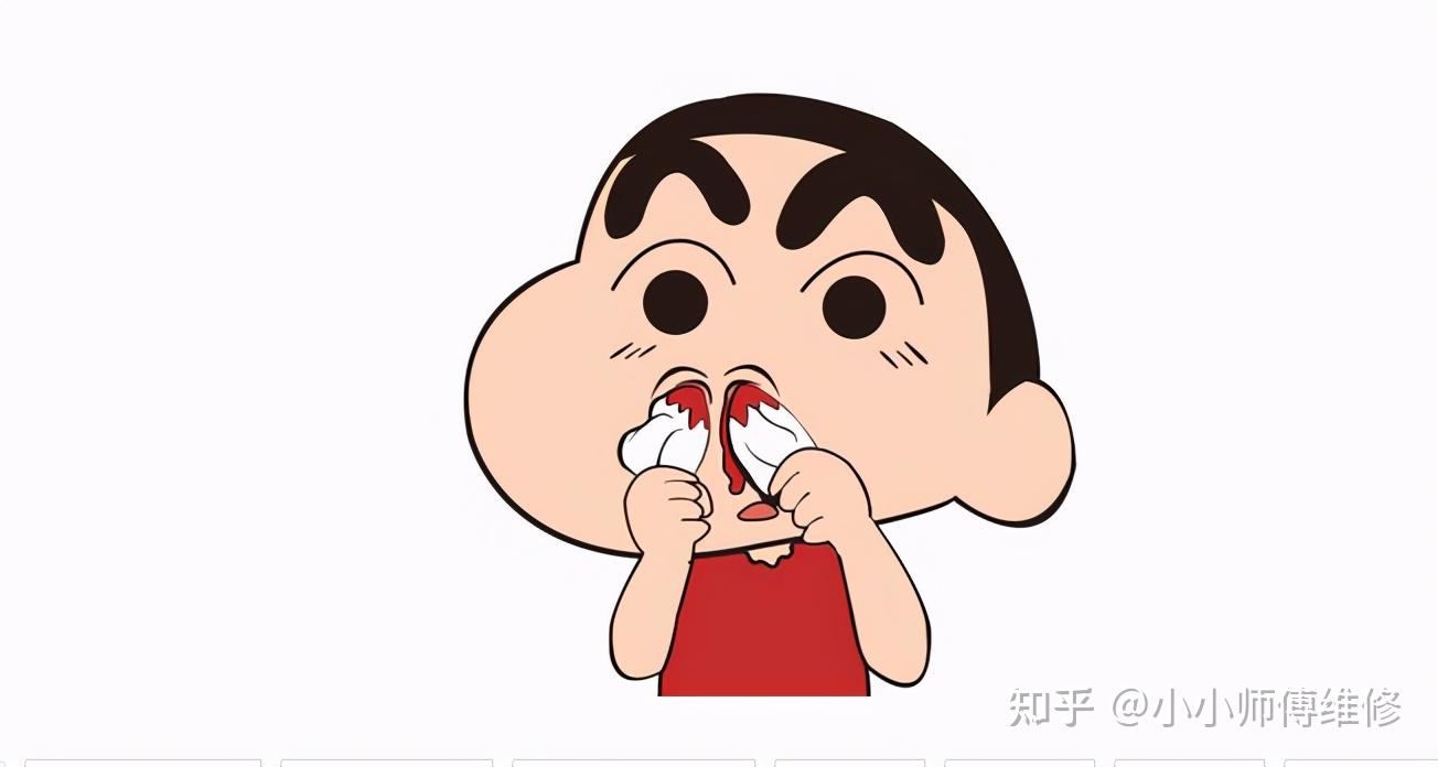 1,用纸团填塞止血2,仰头止血