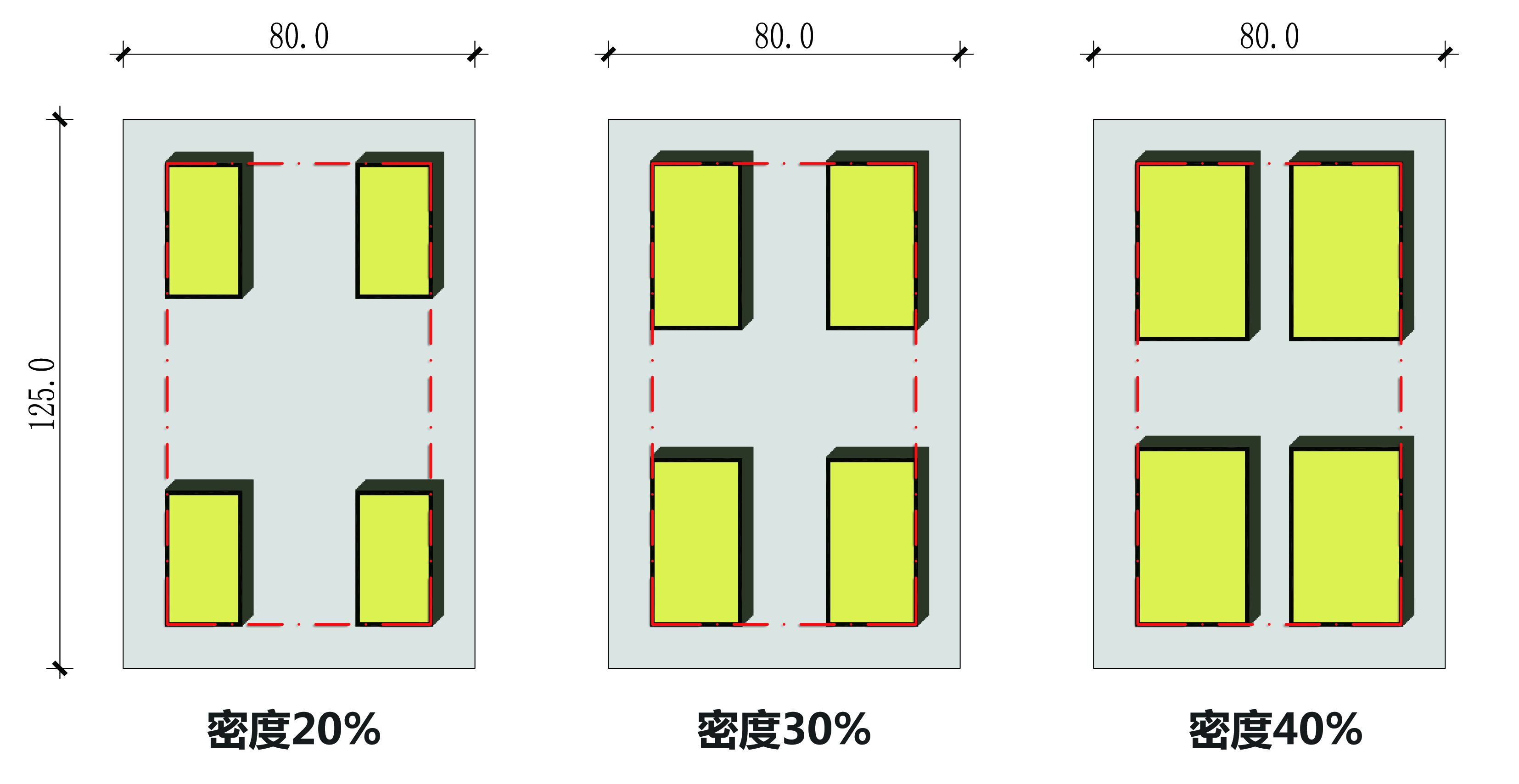 3:感性认知建筑密度与容积率