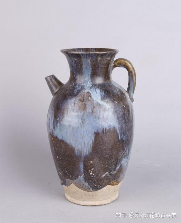 绚彩生动、流云飞霞——美不胜收的唐代花釉浇壶- 知乎