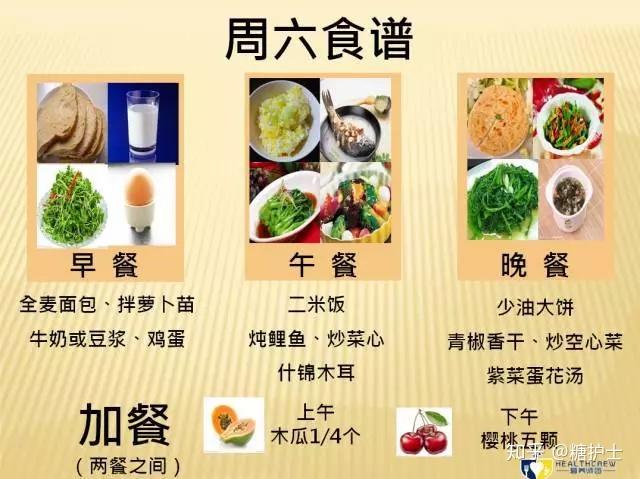 糖友专用一周饮食巧搭配超实用