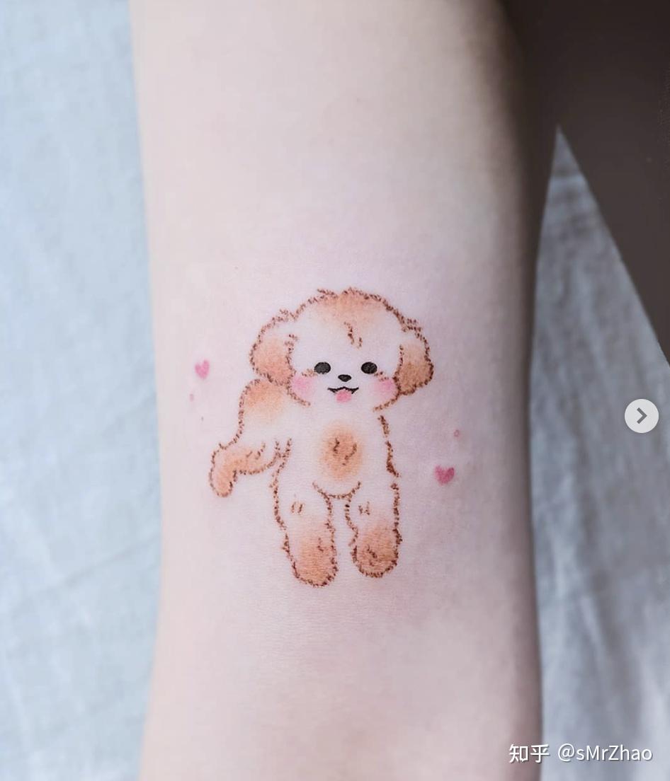 smrzhao纹身推荐(第 302 期)| 彩色 · 卡通 · 萌萌哒可爱小动物的