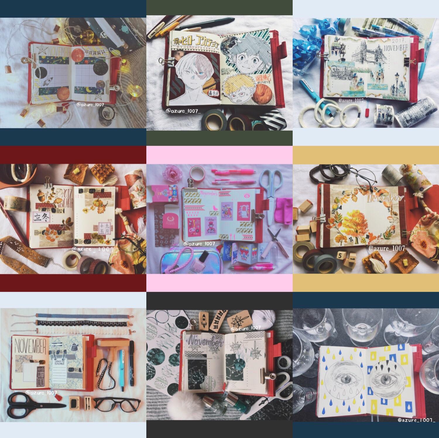 怎样用胶带和贴纸做出排版好看的手帐?