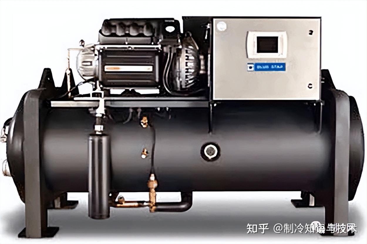 一(1)turbocor 磁懸浮離心壓縮機離心式壓縮機位於冷水機上方,有一個