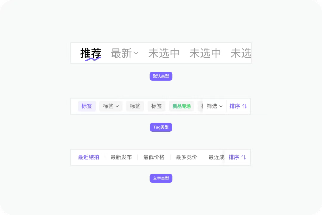 拆解Tabs标签页：类型、原则与避坑指南 - 知乎