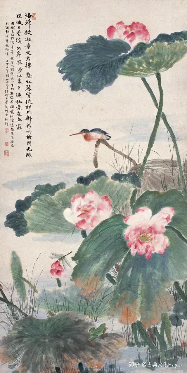 八大名家画荷美透心