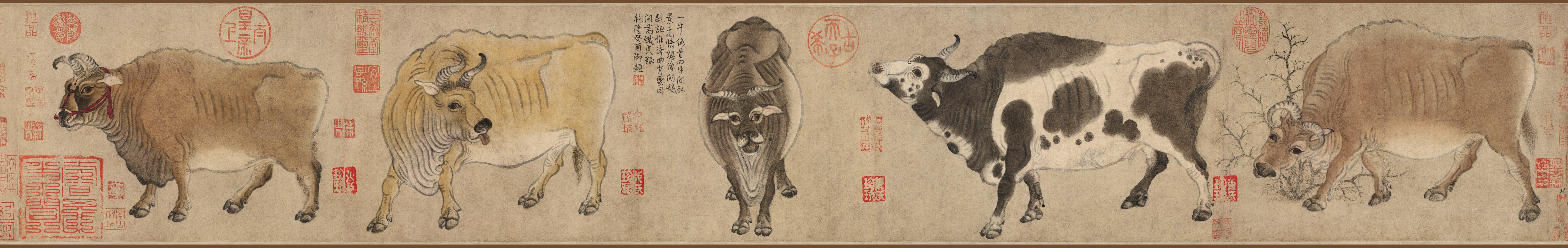 荆村论画不待扬鞭自奋蹄古代中国画中的牛形象略说