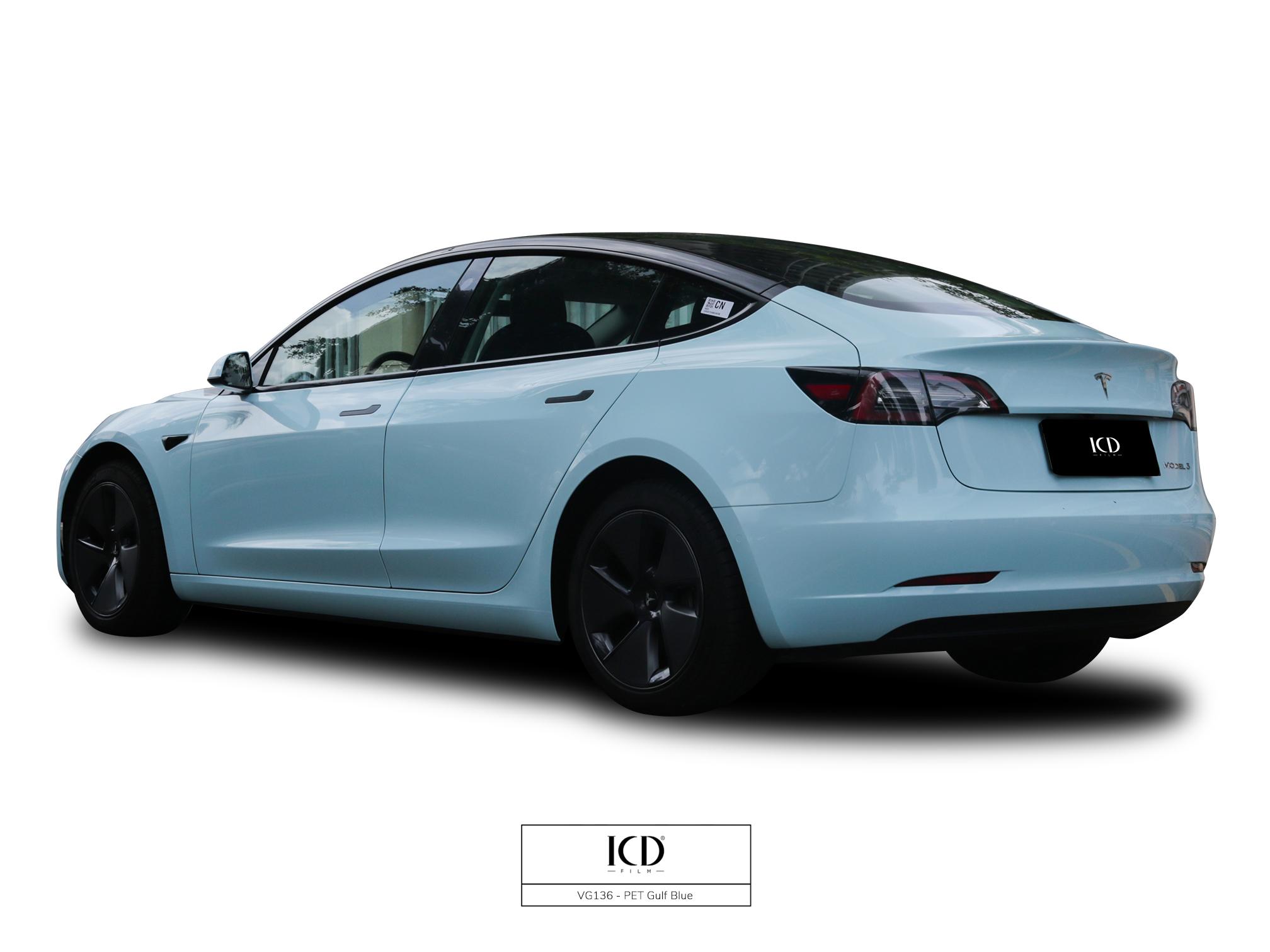 特斯拉冰川蓝 - 知乎