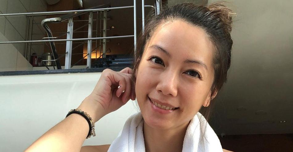 童年女神林韦君素颜太美了私服穿得清新减龄真不像42岁的人