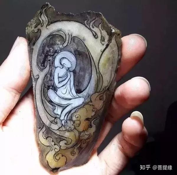 这么大块翡翠砖头料怎么雕 玉雕师这样设计太有才了 知乎