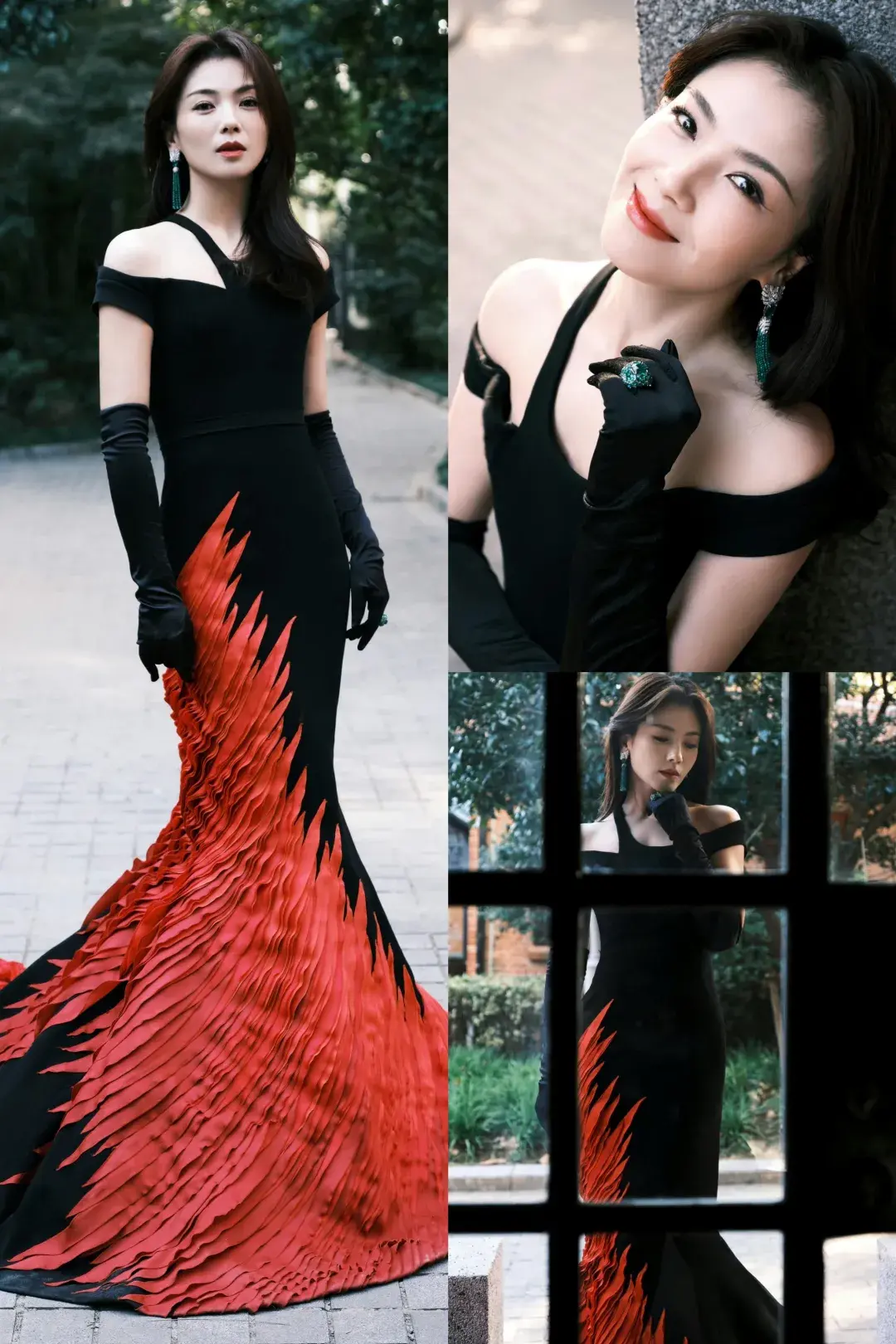 蝶讯网这160套明星造型刷爆了热搜