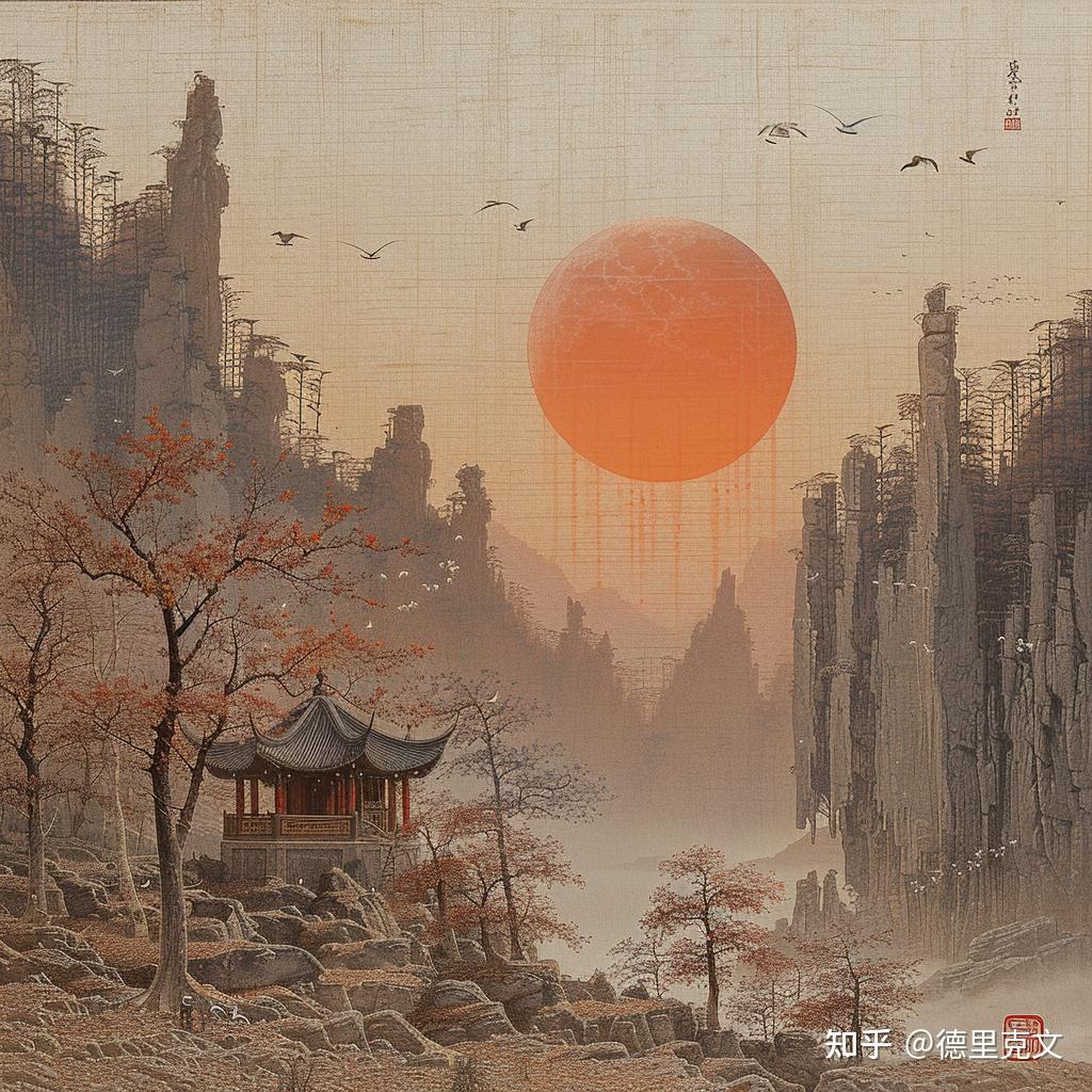 如何利用AI工具创作出诗词及配图？提示词该怎么写？ - 知乎