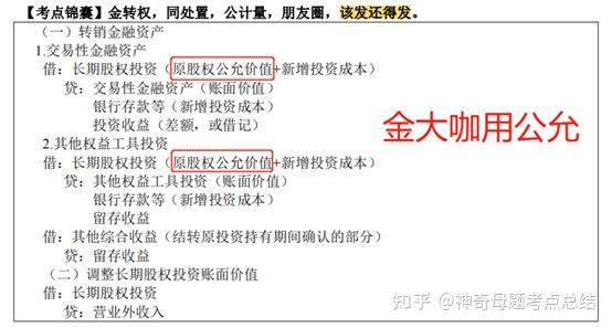 长期股权投资成本法、权益法、金融资产6种转换，被动持股比例变化的计算 知乎