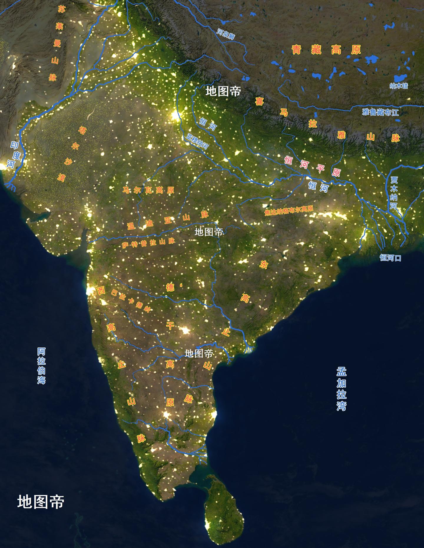 亚洲地形模型图图片