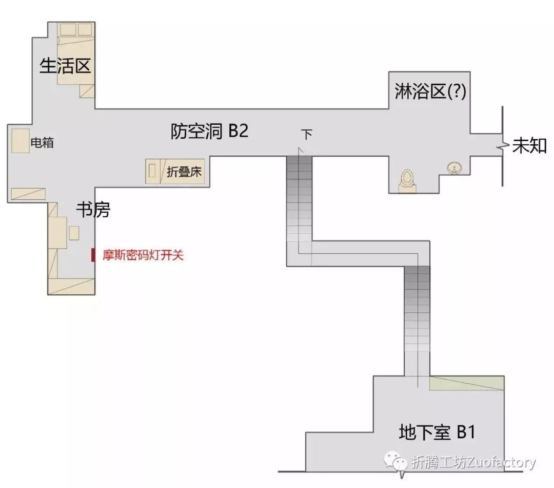 寄生虫电影别墅平面图图片