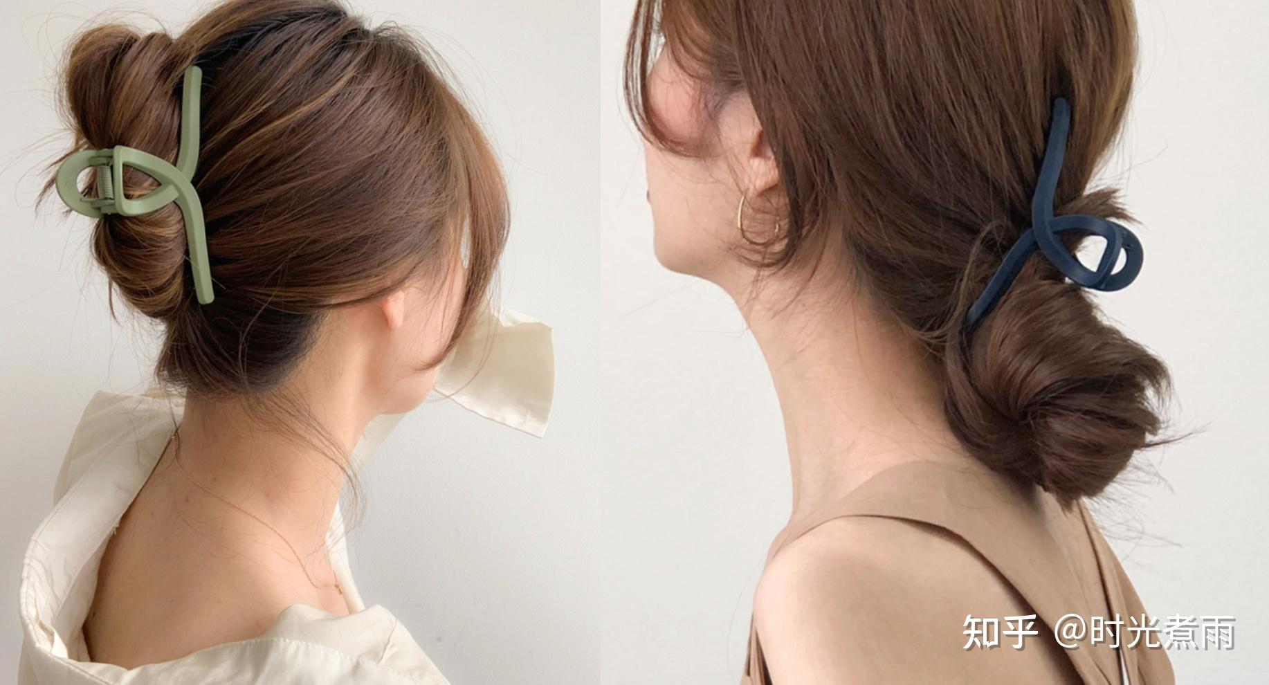最近女生很流行用一个大夹子把头发夹起来吗...为什么?