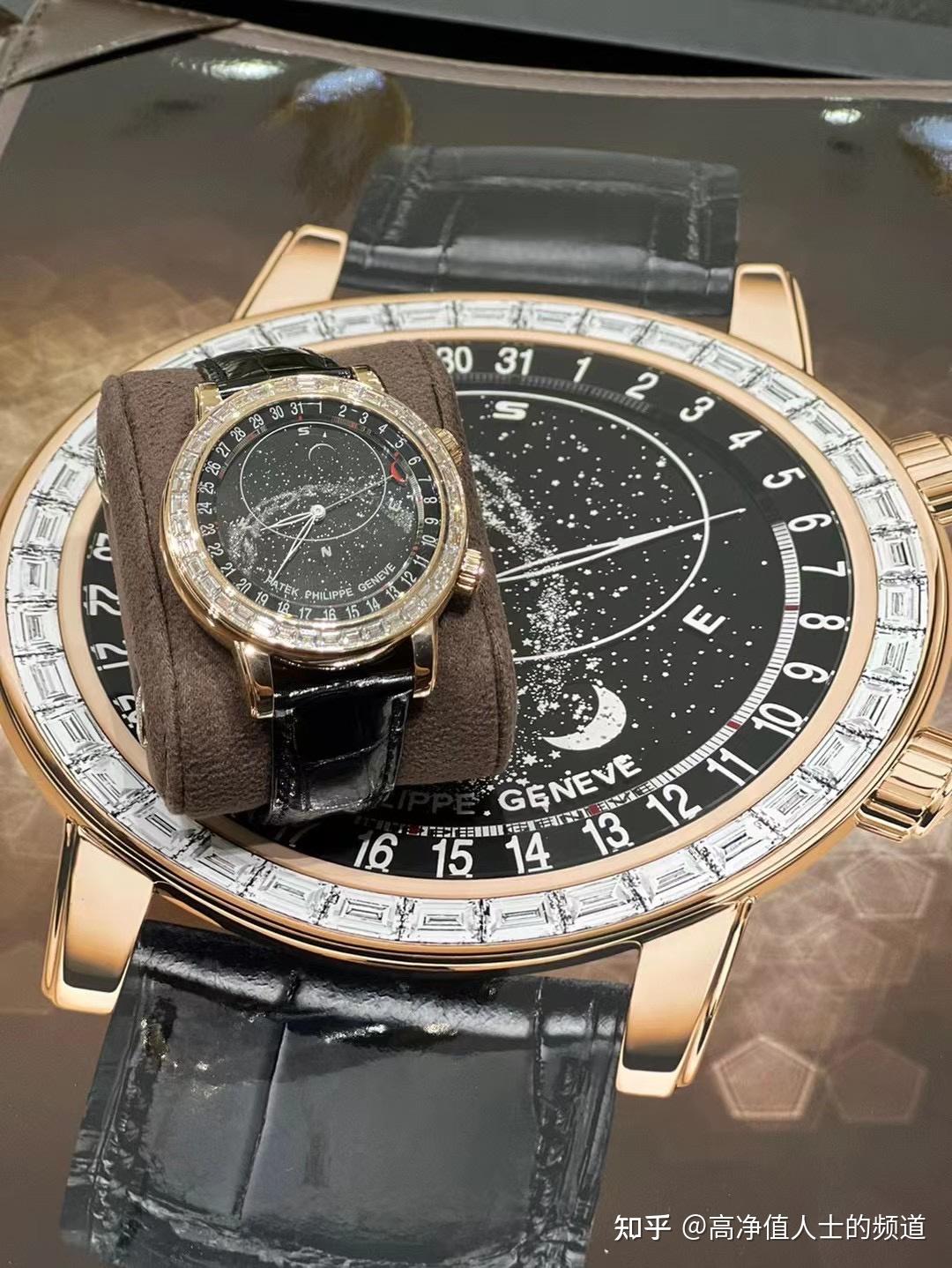 戴上这块表,不是奢华,而是浩瀚星辰,"百达翡丽6104r星空腕表" - 知乎