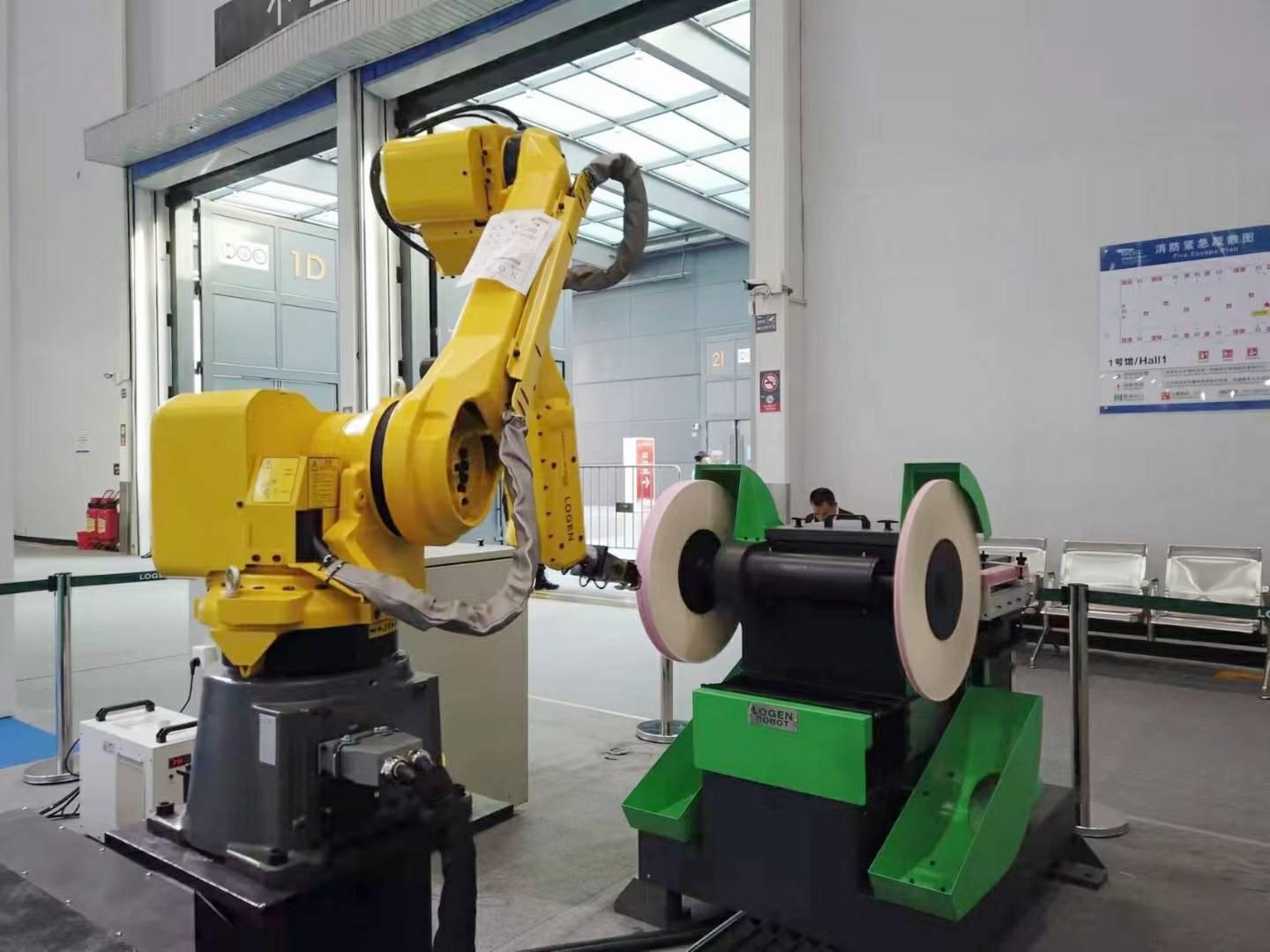 打磨机器人刚度特性及振动实验研究