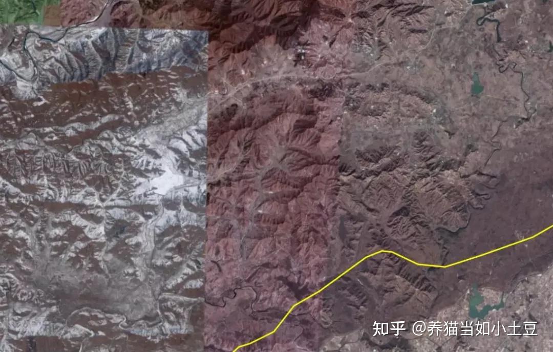 上甘岭卫星图同样的方法不能再用第二次,高良伦及时改变战术,为了防止