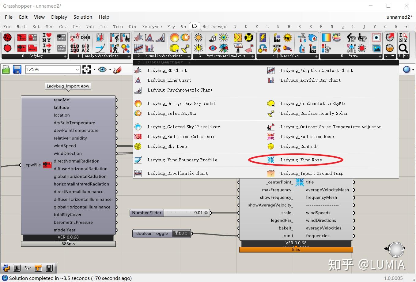 Ladybug Tools 气象数据可视化 Visualization 知乎