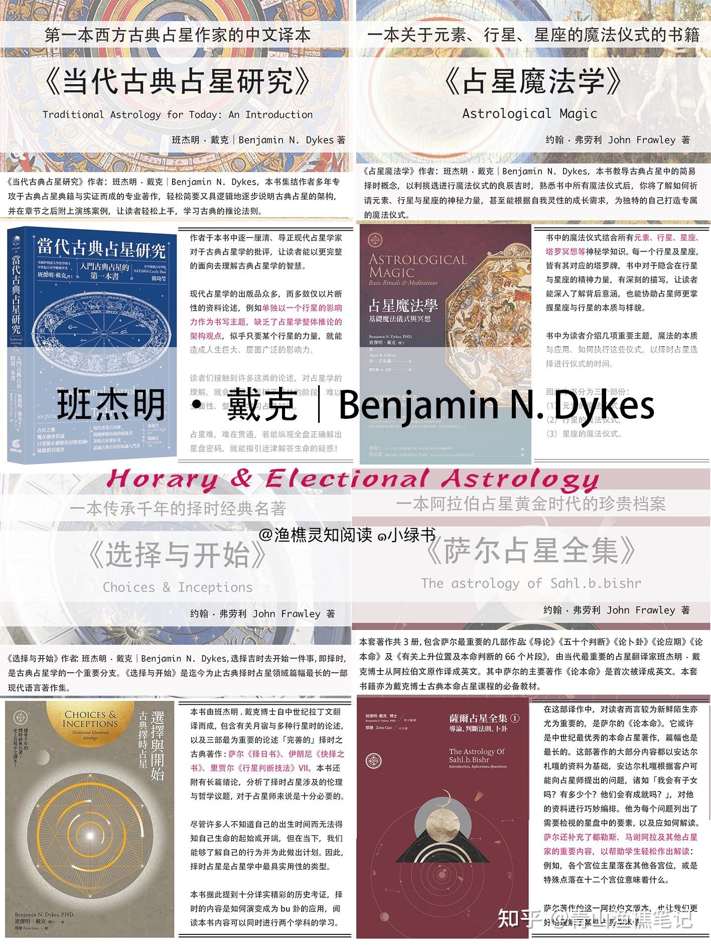 神书!班杰明·戴克5本古典占星经典推荐 - 知乎