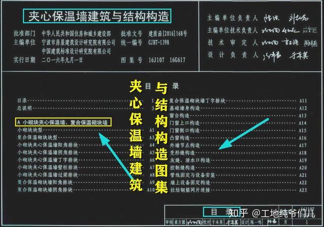16J107+16G617夹心保温墙建筑与结构构造,精品图集! - 知乎