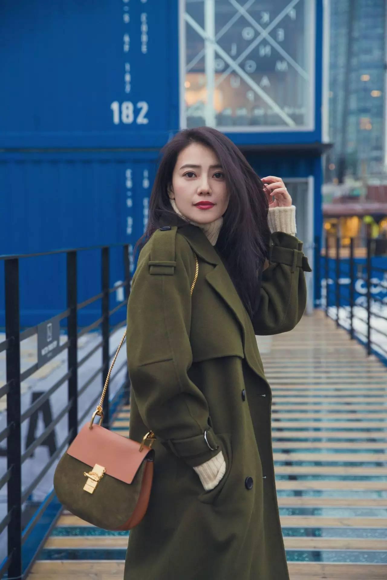 独家大片韩国街头的那一瞥高圆圆依然让人美到不敢直视