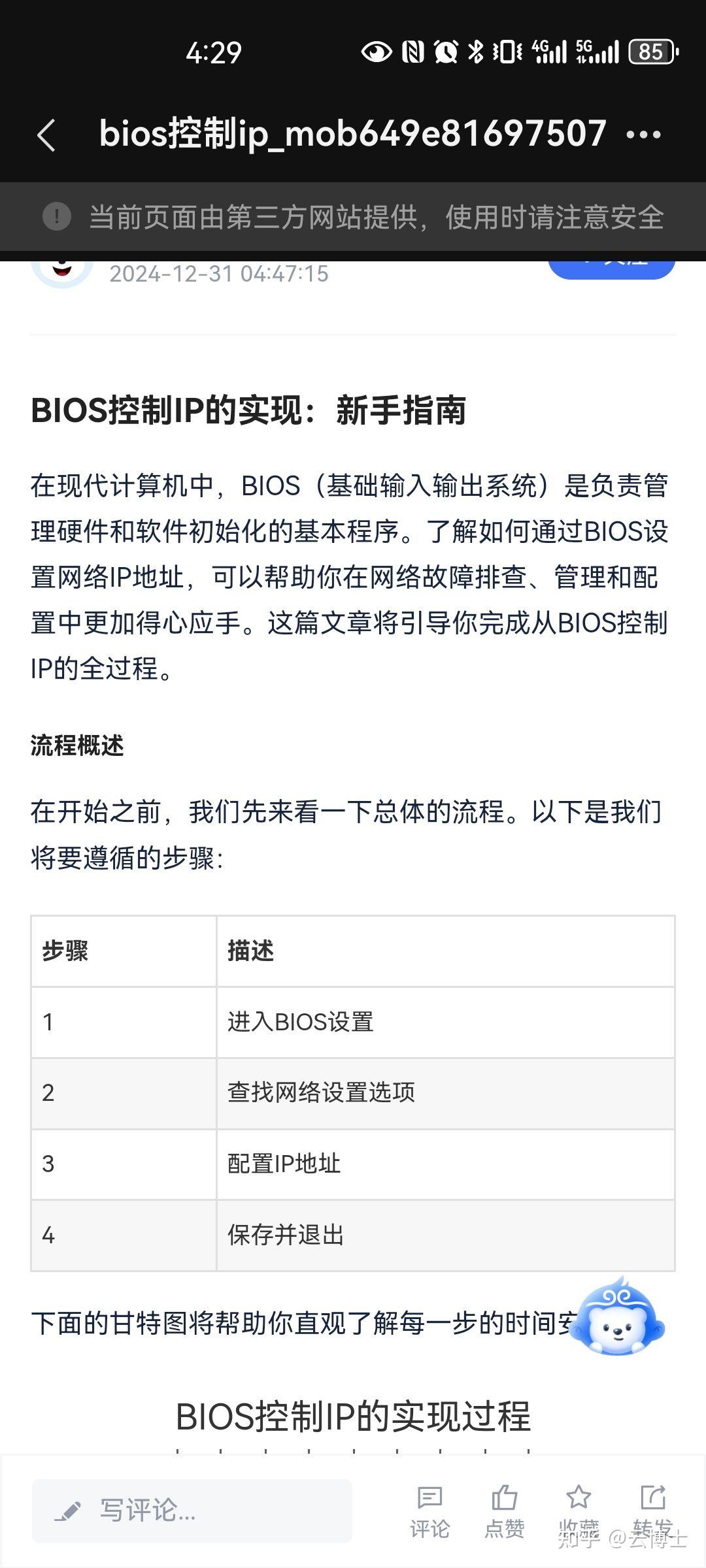bios IP bios ip