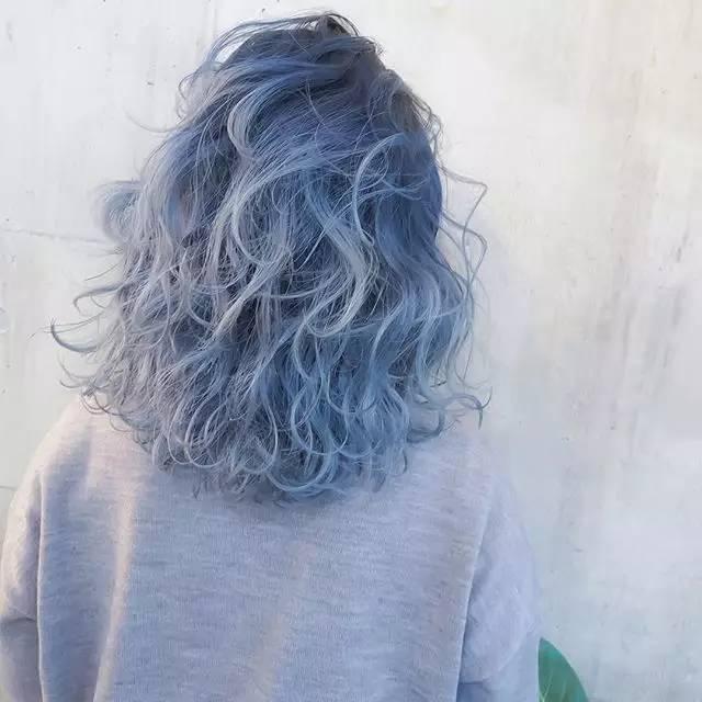 发色omg你的头发怎么可以这么蓝