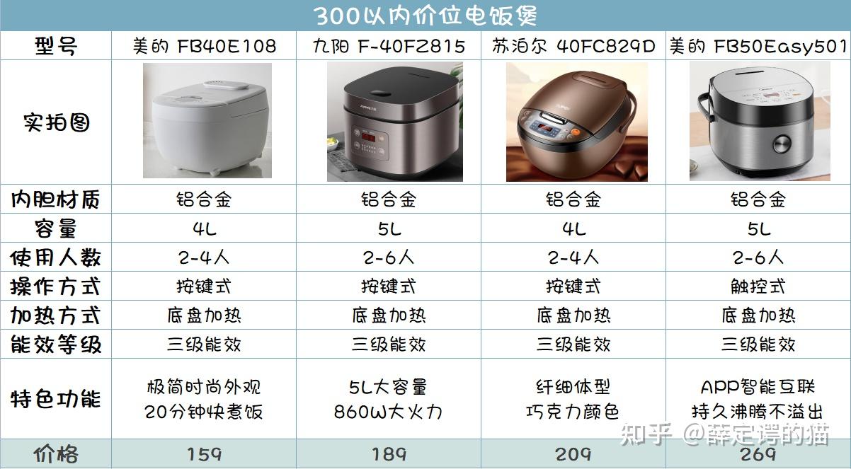 2022年推荐电饭煲推荐选购指南电饭煲哪个牌子好如何选购