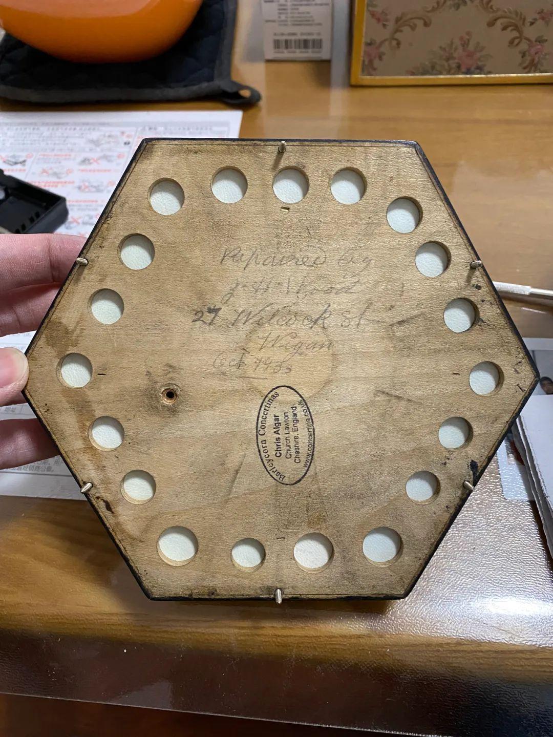 wheatstone六角手风琴拆解