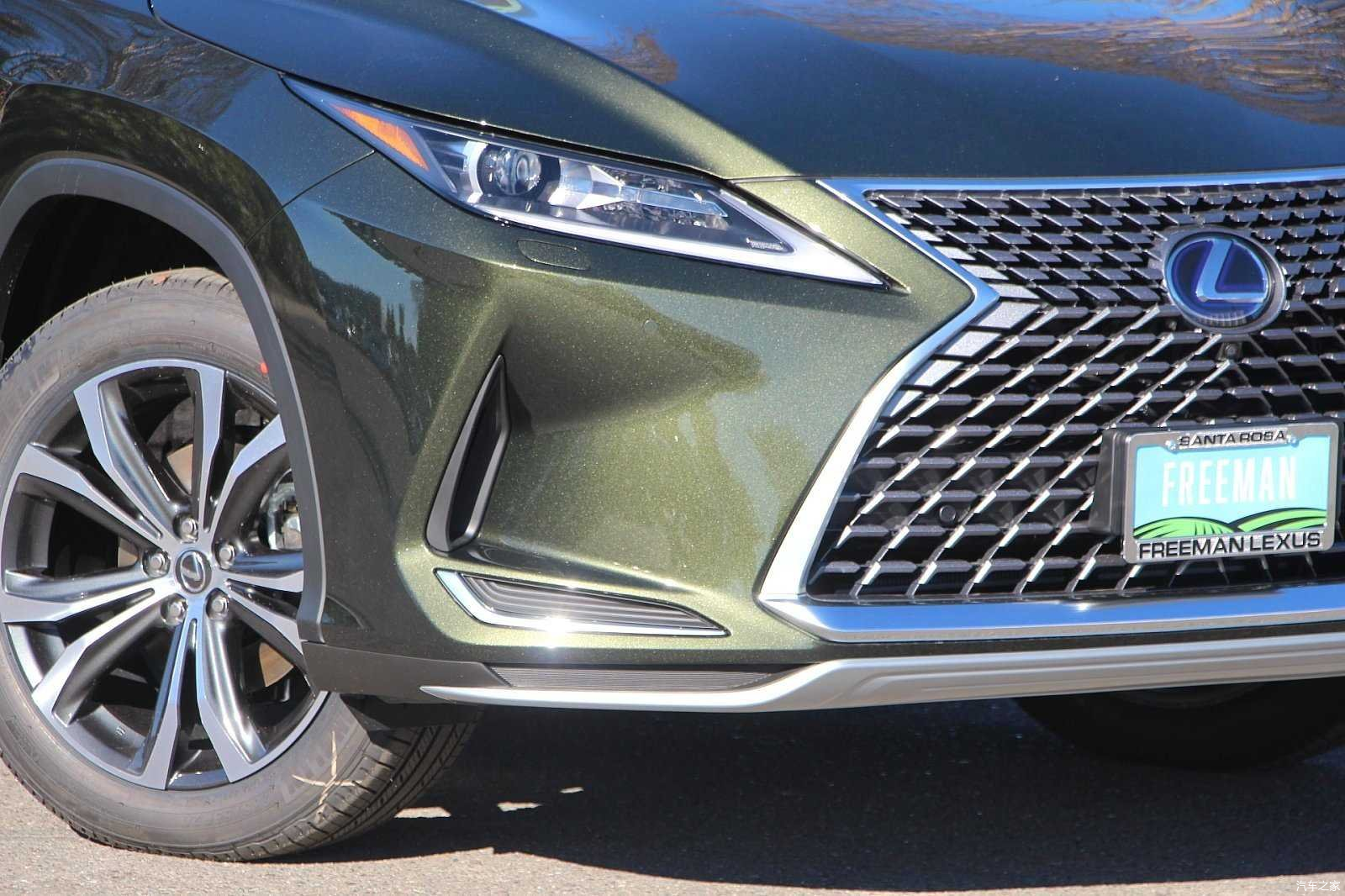 雷克萨斯rx高端大气的豪华suv绿色涂装真心好看