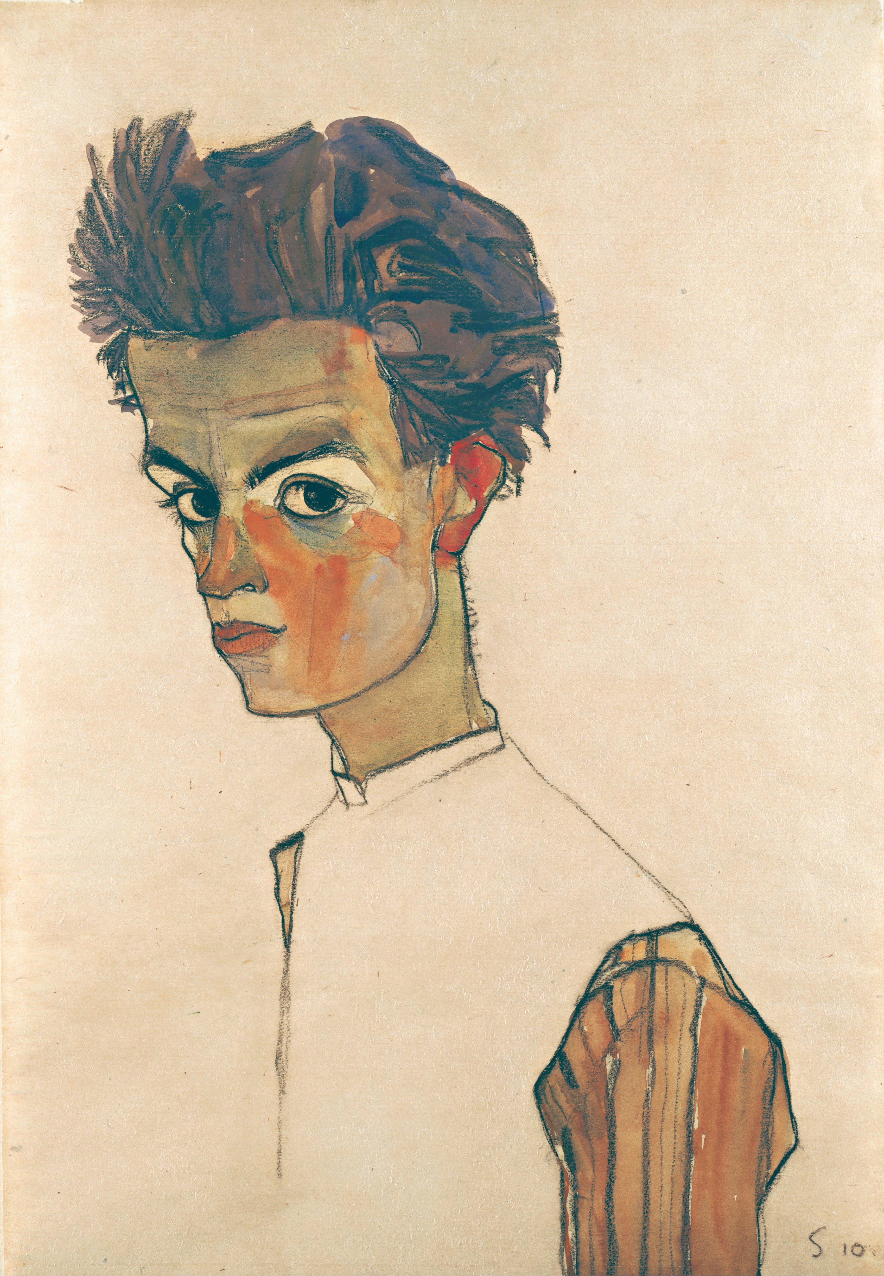 埃贡·席勒(egon schiele,1890年6月12日-1918年10月31日)