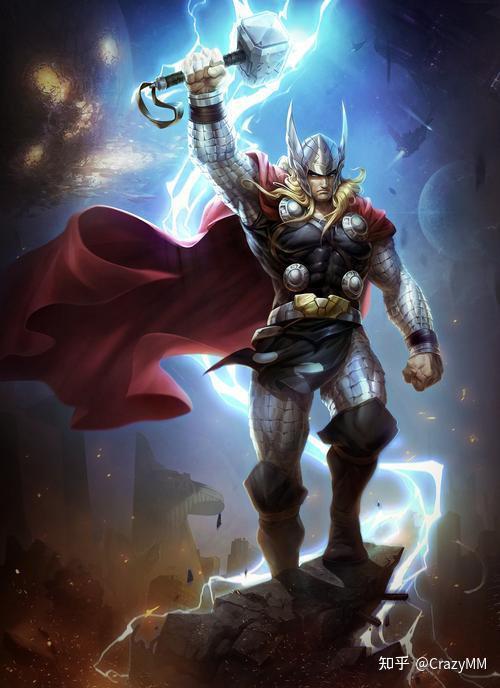 北欧诸神中的雷神托尔