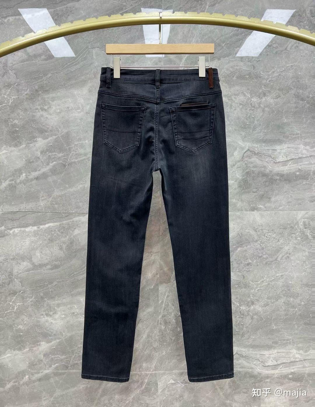 男款杰尼亚牛仔裤