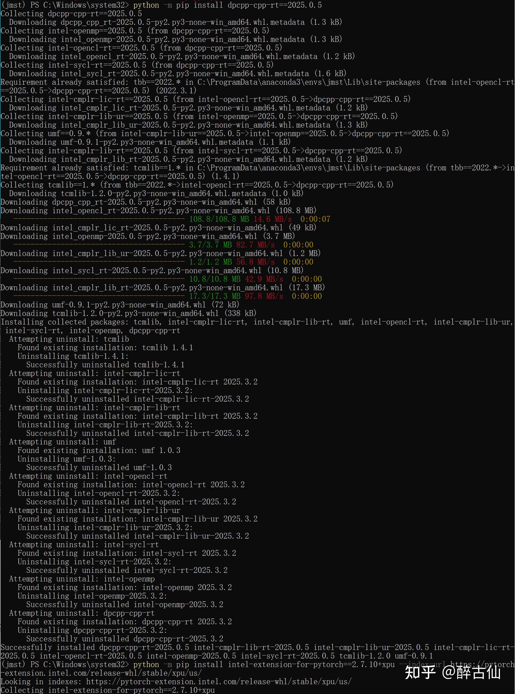 Intel Python Software Download 让Python使用Intel GPU - 知乎