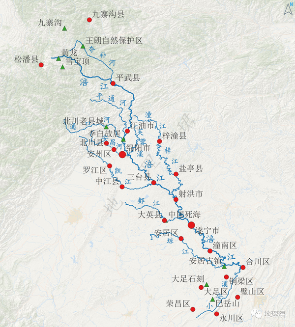 嘉陵江系列之涪江水系 - 知乎