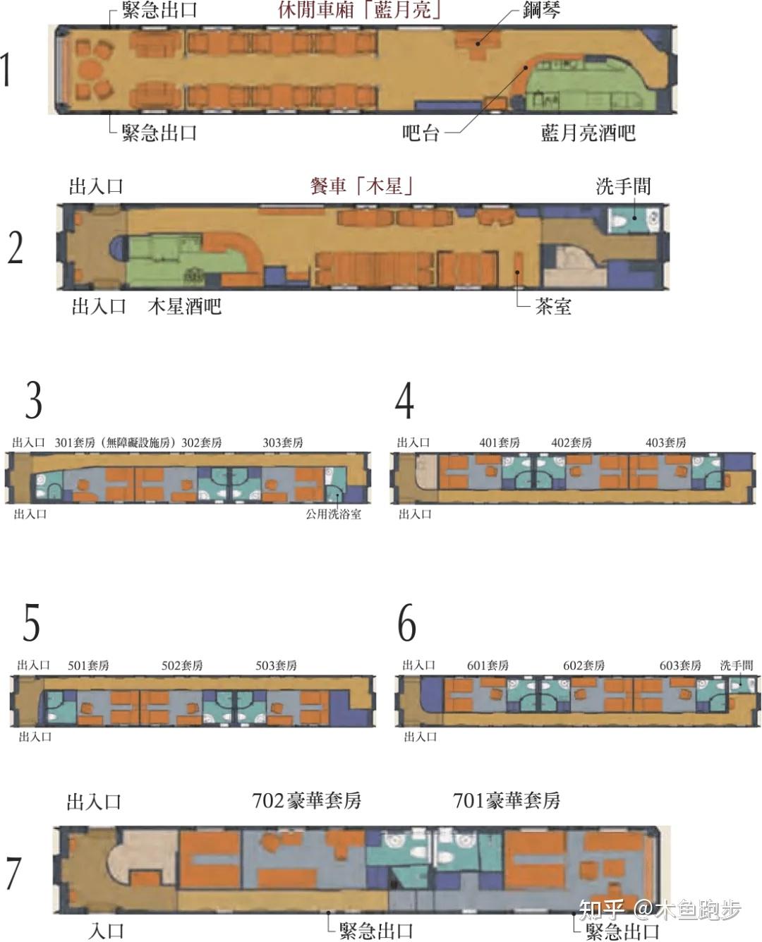 在cnn评选出的11列世界最顶级豪华火车中 ,日本的九州七星号就属
