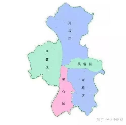 长沙天心区十大地块