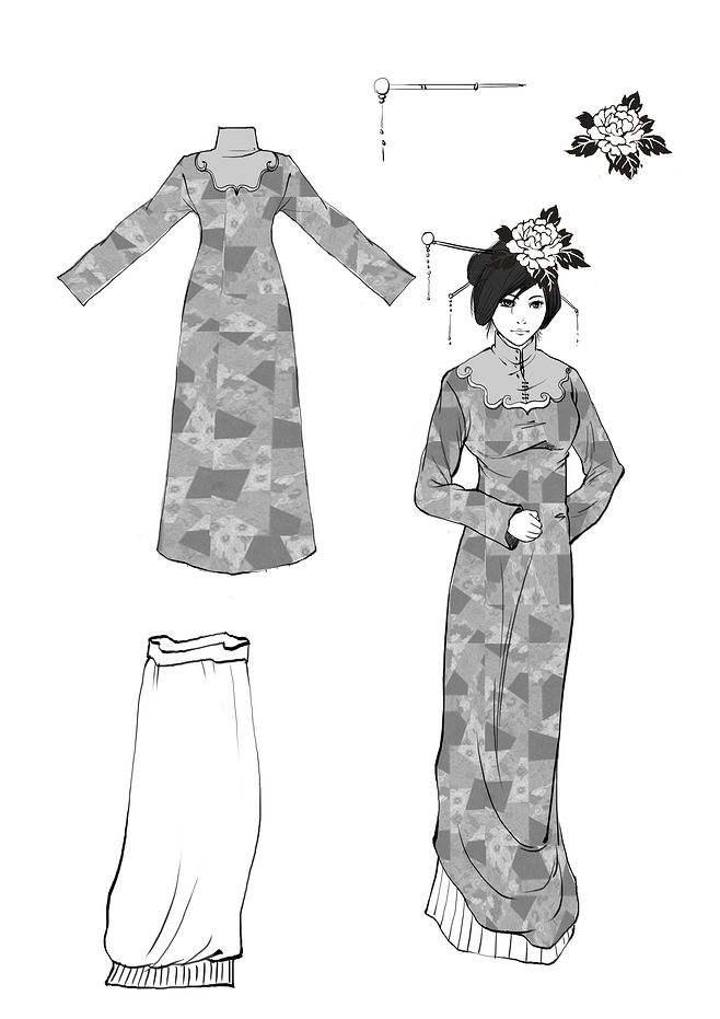 古装服装科普明代水田衣