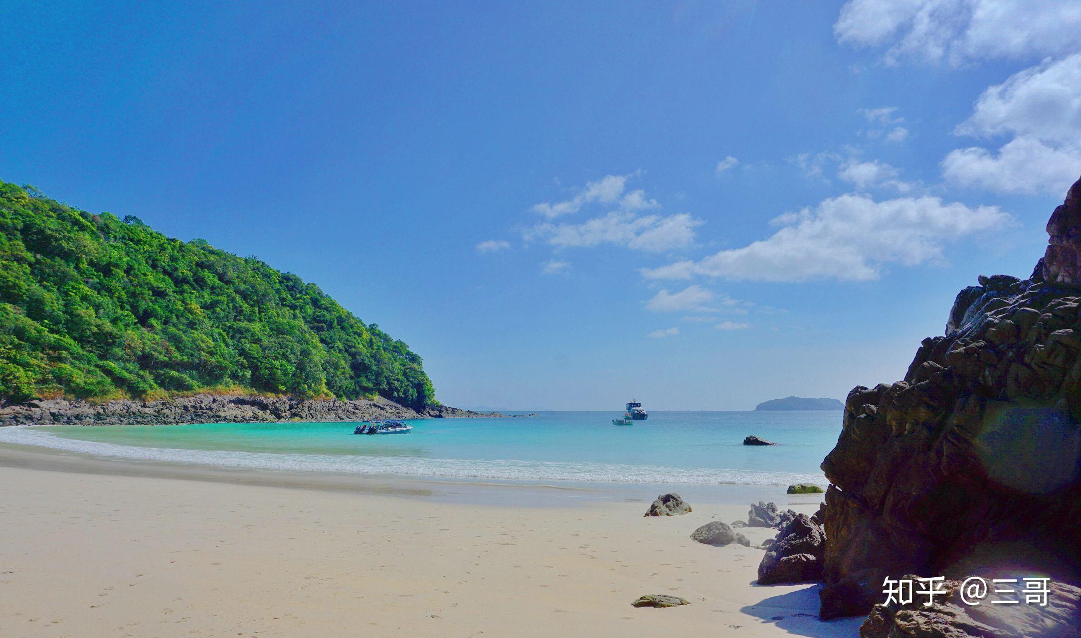 缅甸丹老群岛风景照