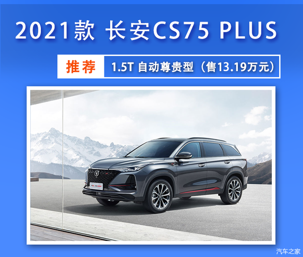 长安cs75 Plus购车指南 推荐21款1 5t自动尊贵型 知乎
