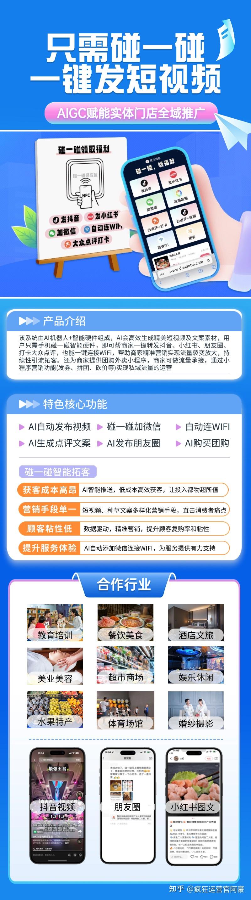 NFC碰一碰发视频拓客系统源码搭建 - 知乎