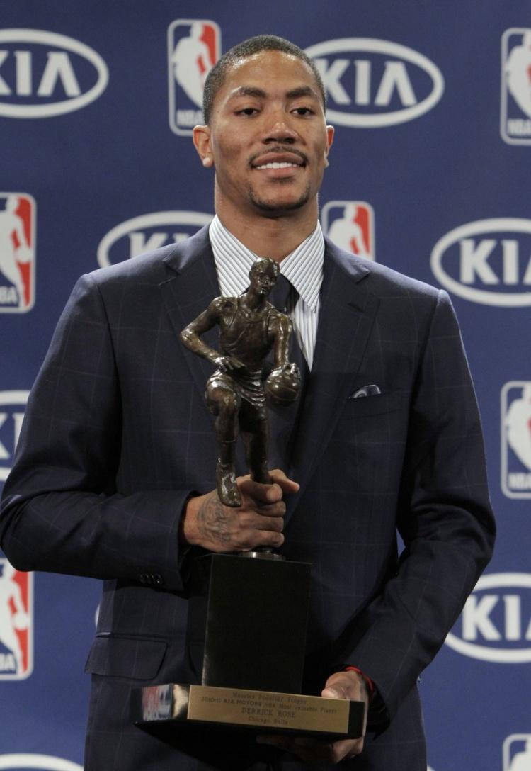 十年前的今天罗斯成为nba历史最年轻的常规赛mvp